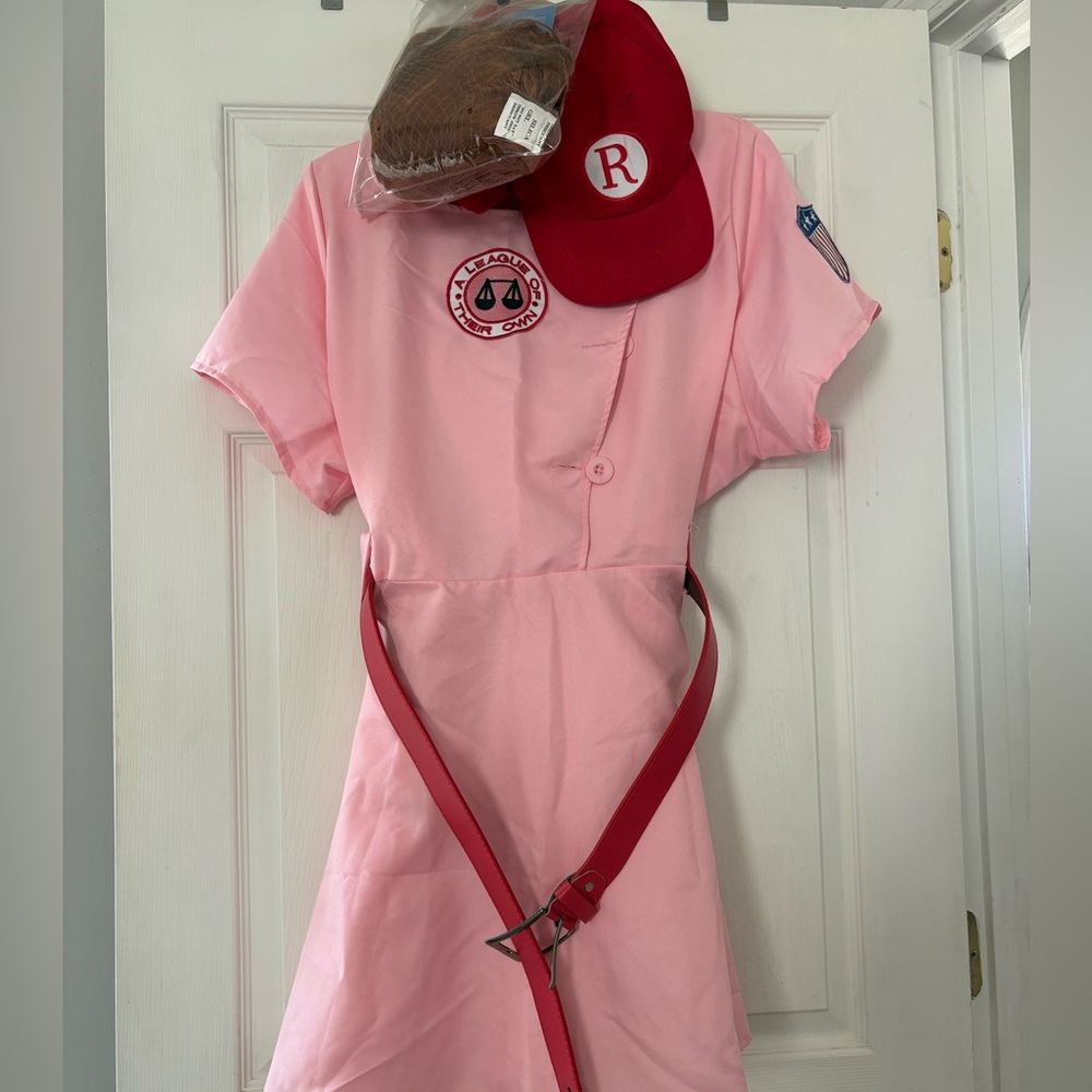 Rockford peaches baseball costume set
